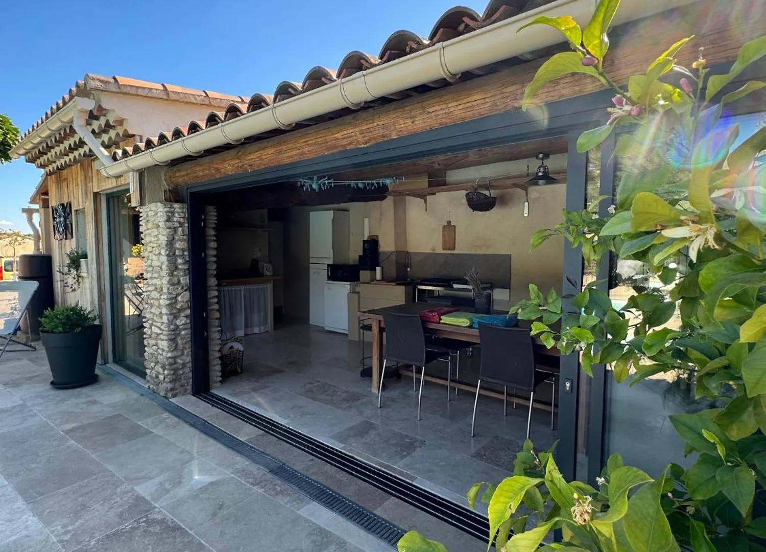 L'Atelier D'Andre Appartement Beaumes-de-Venise Accommodatie bij particulieren